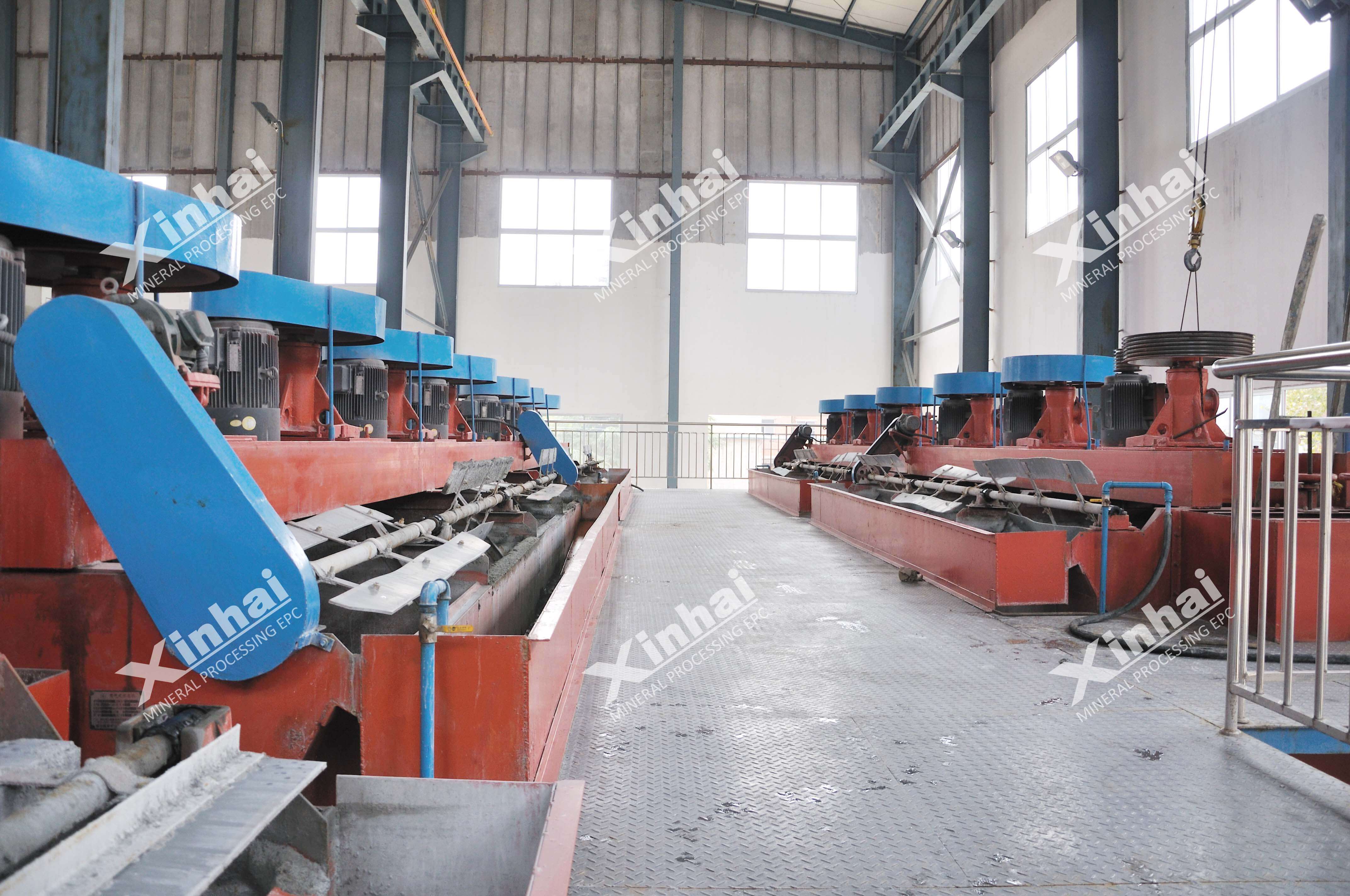 2011.10 A gold flotation plant in China with 1000tpd.jpg
